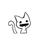 Ghost white cat2（個別スタンプ：30）