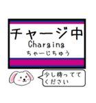 井の頭線 いまこの駅だよ！タレミー（個別スタンプ：36）