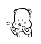 かわいいクマ（ber bar）（個別スタンプ：3）