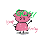 Ugly little pig（個別スタンプ：7）