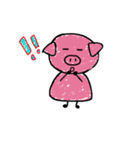 Ugly little pig（個別スタンプ：10）