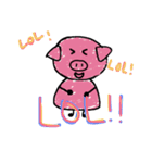 Ugly little pig（個別スタンプ：11）