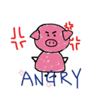 Ugly little pig（個別スタンプ：13）