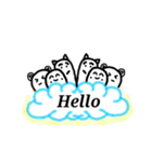 Cute Doodle Chat Toon（個別スタンプ：1）