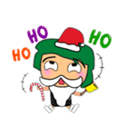 Haruki.^^17Merry Christmas.（個別スタンプ：4）