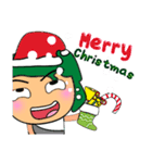 Haruki.^^17Merry Christmas.（個別スタンプ：8）