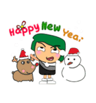 Haruki.^^17Merry Christmas.（個別スタンプ：10）