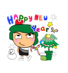 Haruki.^^17Merry Christmas.（個別スタンプ：13）