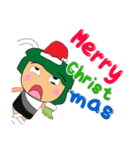 Haruki.^^17Merry Christmas.（個別スタンプ：15）