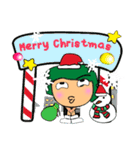 Haruki.^^17Merry Christmas.（個別スタンプ：16）