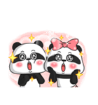 RuriPanda and LilyPanda（個別スタンプ：5）