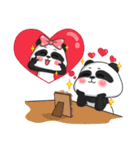 RuriPanda and LilyPanda（個別スタンプ：9）