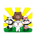 RuriPanda and LilyPanda（個別スタンプ：39）