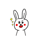 cute rabbit pokki（個別スタンプ：1）