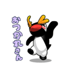 イワトビペンギンのTOBY（個別スタンプ：13）