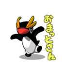 イワトビペンギンのTOBY（個別スタンプ：31）