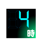 time minute stamp（個別スタンプ：5）