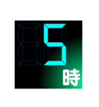 time minute stamp（個別スタンプ：6）