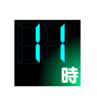 time minute stamp（個別スタンプ：12）