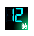 time minute stamp（個別スタンプ：13）