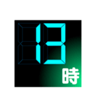 time minute stamp（個別スタンプ：14）