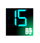 time minute stamp（個別スタンプ：16）