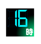 time minute stamp（個別スタンプ：17）