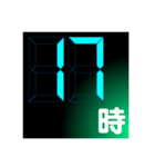 time minute stamp（個別スタンプ：18）