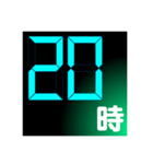 time minute stamp（個別スタンプ：21）