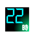 time minute stamp（個別スタンプ：23）