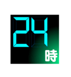 time minute stamp（個別スタンプ：25）