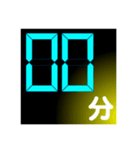 time minute stamp（個別スタンプ：26）