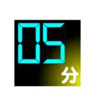 time minute stamp（個別スタンプ：27）