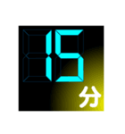 time minute stamp（個別スタンプ：29）