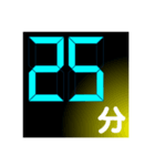 time minute stamp（個別スタンプ：31）