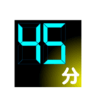 time minute stamp（個別スタンプ：35）