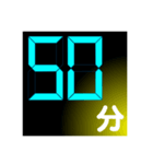 time minute stamp（個別スタンプ：36）