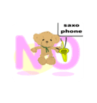 move orchestra saxophone 2 English ver（個別スタンプ：19）