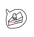 挨拶 吹き出し 手書き（個別スタンプ：36）