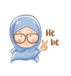 Plain Glasses Girl 1.0（個別スタンプ：2）