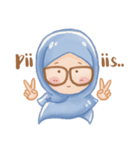 Plain Glasses Girl 1.0（個別スタンプ：3）