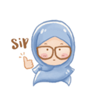 Plain Glasses Girl 1.0（個別スタンプ：6）