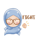 Plain Glasses Girl 1.0（個別スタンプ：8）