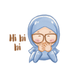 Plain Glasses Girl 1.0（個別スタンプ：9）