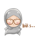Plain Glasses Girl 1.0（個別スタンプ：18）