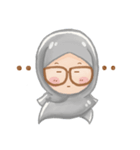 Plain Glasses Girl 1.0（個別スタンプ：22）