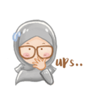 Plain Glasses Girl 1.0（個別スタンプ：25）