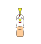 Finger Chicken（個別スタンプ：3）