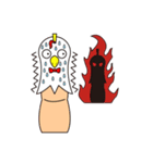 Finger Chicken（個別スタンプ：7）