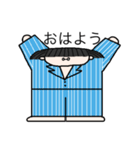 丸メガネ（個別スタンプ：1）